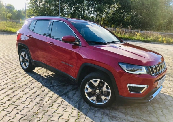 Jeep Compass cena 79000 przebieg: 71500, rok produkcji 2018 z Radom małe 781